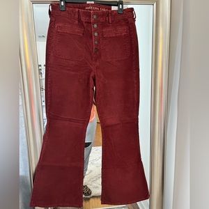 American Eagle corduroy wide leg pants